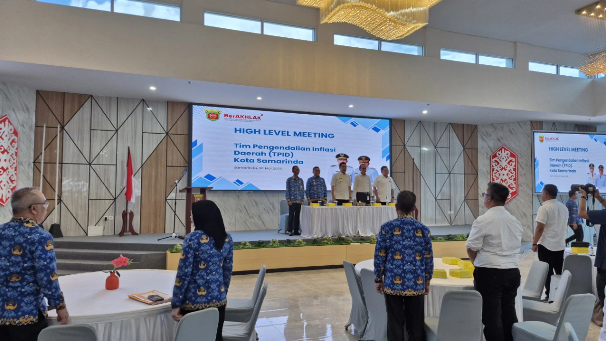 BMKG Samarinda Berpartisipasi dalam High Level Meeting Tim Pengendalian Inflasi Daerah (TPID) Kota Samarinda